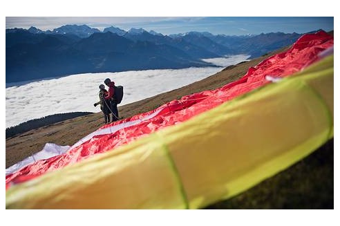 Two-seater paraglider