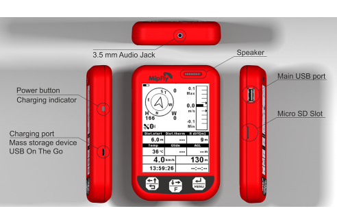 The MipFly One is a groundbreaking Variometro powered by open source, cutting-edge technology, and the latest features.