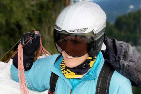 Visera para casco parapente Vitesse - Charly