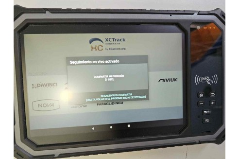 Variometro Android Tablet T80 Xctrack