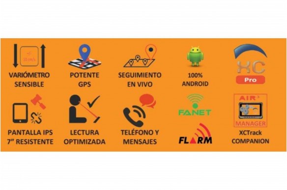 Variometro Android Tablet Air3 7.3